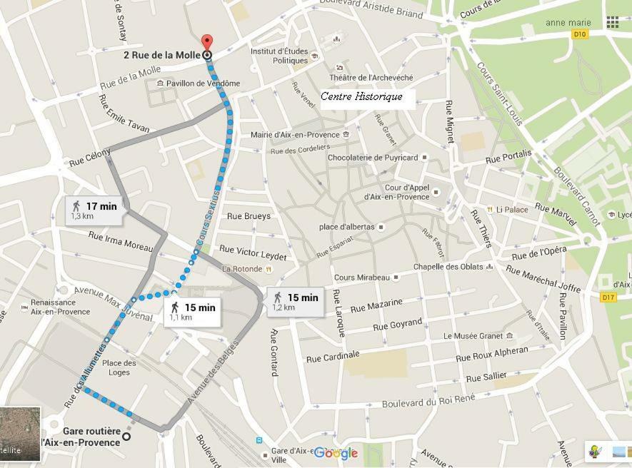 Aix En Provence Studio Climatise En Centre Ville Aix-en-Provence Ngoại thất bức ảnh